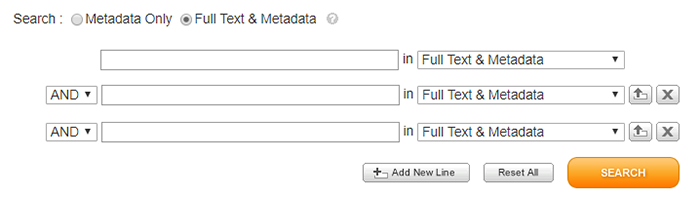 Full Text and Metadata Example